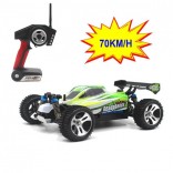 AUTOMODELO ELÉTRICO COMPLETO 70KM/H BUGGY BRAVE PRO 4X4 ESCALA 1/18 RADIO 2.4GHZ WLTOYS WLA959-B